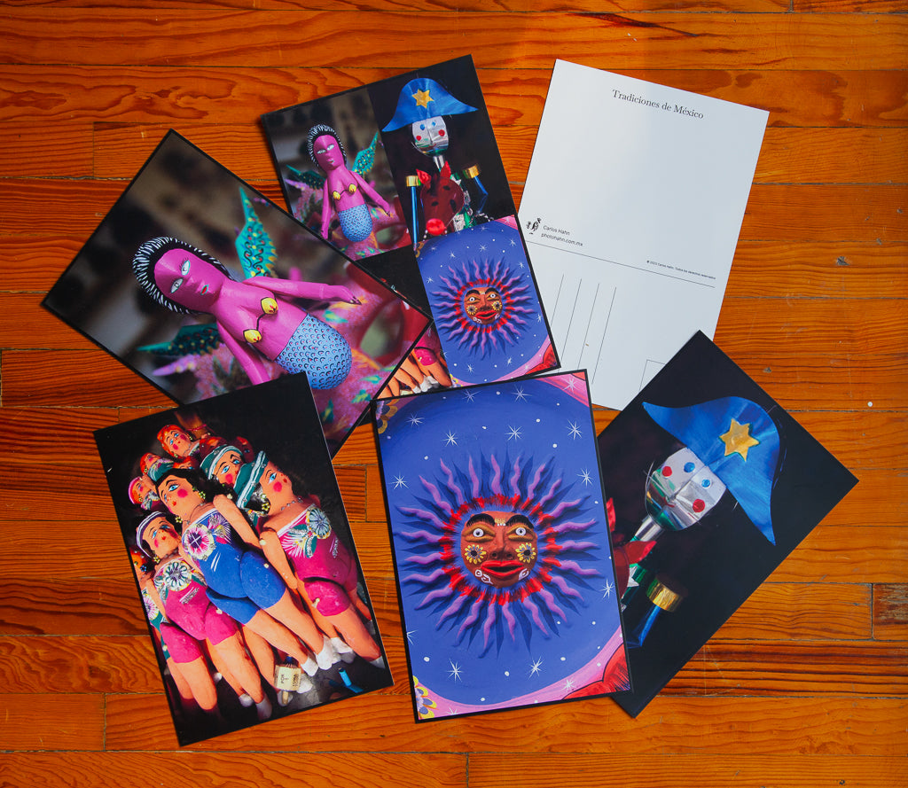 Paquete de 5 postales "Artesanias"